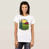 Landwirtschaft in Lover Künftiger Bauer T-Shirt (Vorne ganz)