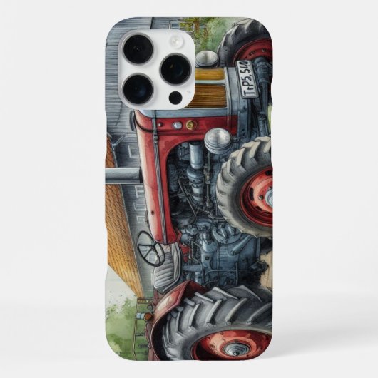 Landwirtschaft  iPhone hülle (Rückseite)