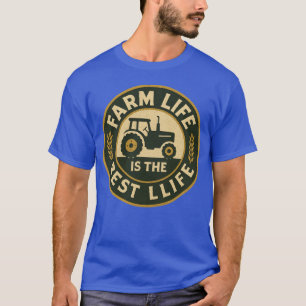 Landwirtschaft ist das beste Leben Vintage-Traktor T-Shirt