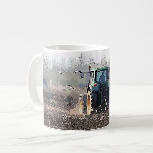 LANDWIRTSCHAFT KAFFEETASSE (Vorderseite Links)