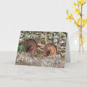 LANDWIRTSCHAFT KARTE (Gelbe Blume)