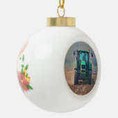 LANDWIRTSCHAFT KERAMIK Kugel-Ornament (Links)