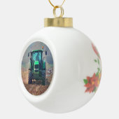 LANDWIRTSCHAFT KERAMIK Kugel-Ornament (Rechts)