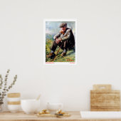 Landwirtschaft/Labrego/Bauer Poster (Küche)