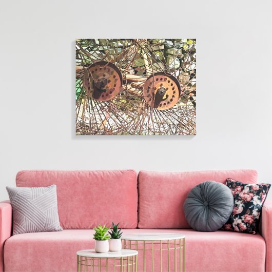 LANDWIRTSCHAFT LEINWANDDRUCK (Insitu (Wohnzimmer))