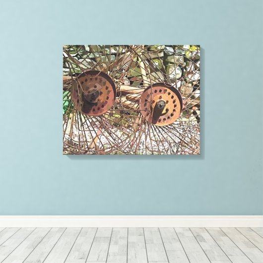 LANDWIRTSCHAFT LEINWANDDRUCK (Insitu (Holzboden))