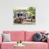 LANDWIRTSCHAFT LEINWANDDRUCK (Insitu (Wohnzimmer))