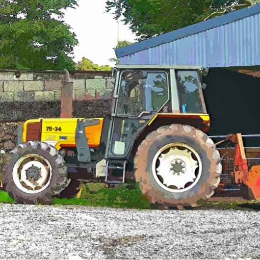 LANDWIRTSCHAFT LEINWANDDRUCK