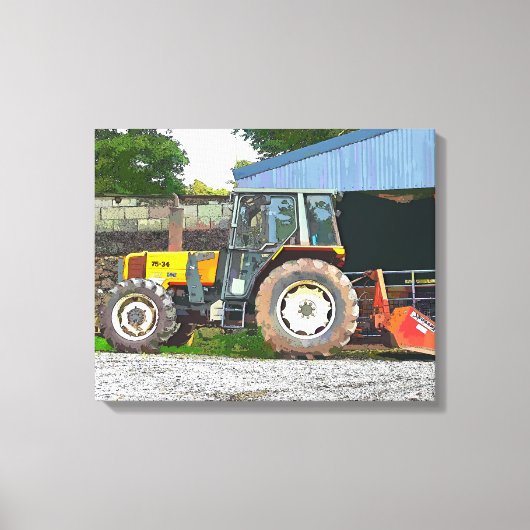 LANDWIRTSCHAFT LEINWANDDRUCK (Vorderseite)