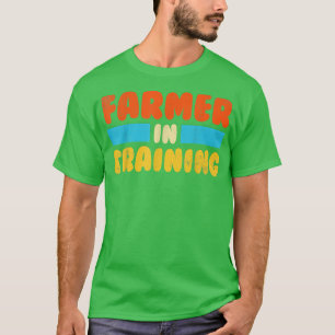 Landwirtschaft Lover Künftiger Bauer Retro T-Shirt