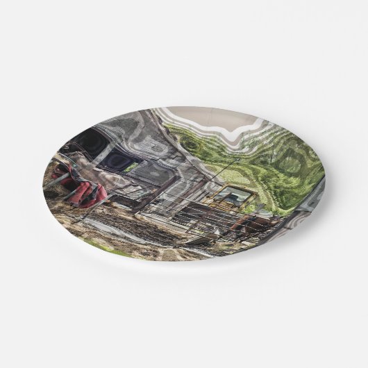 LANDWIRTSCHAFT PAPPTELLER (Schrägansicht)