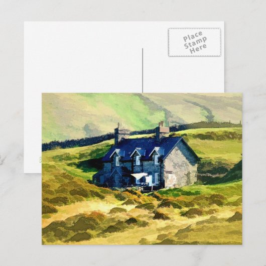 LANDWIRTSCHAFT POSTKARTE (Vorne/Hinten)