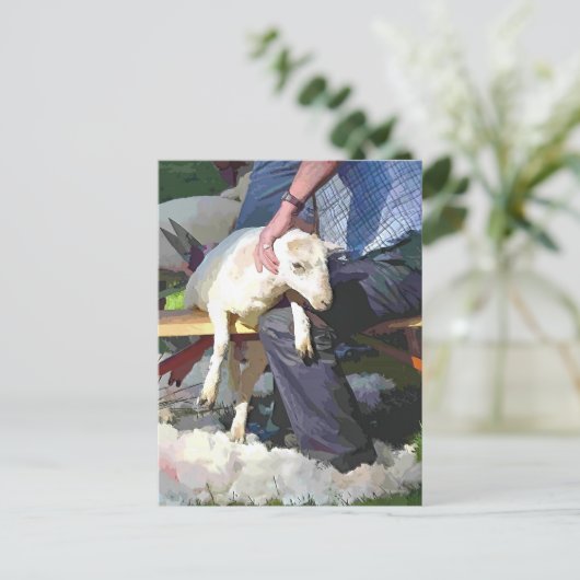 LANDWIRTSCHAFT POSTKARTE (Stehend Vorderseite)