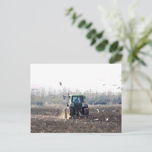 LANDWIRTSCHAFT POSTKARTE (Stehend Vorderseite)