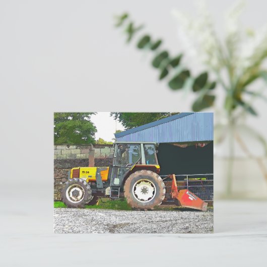 LANDWIRTSCHAFT POSTKARTE (Stehend Vorderseite)