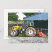 LANDWIRTSCHAFT POSTKARTE (Vorne/Hinten)