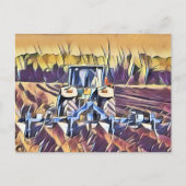 LANDWIRTSCHAFT POSTKARTE (Vorderseite)