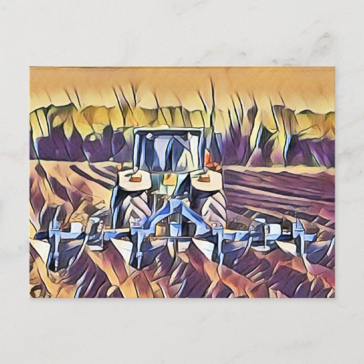 LANDWIRTSCHAFT POSTKARTE (Vorderseite)