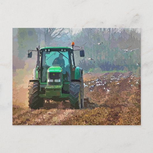 LANDWIRTSCHAFT POSTKARTE (Vorderseite)