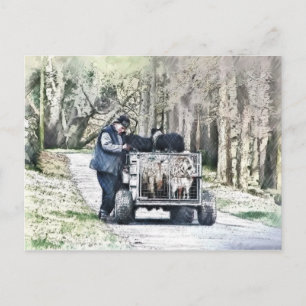 LANDWIRTSCHAFT POSTKARTE