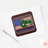 Landwirtschaft Quadratischer Aufkleber (Umschlag)