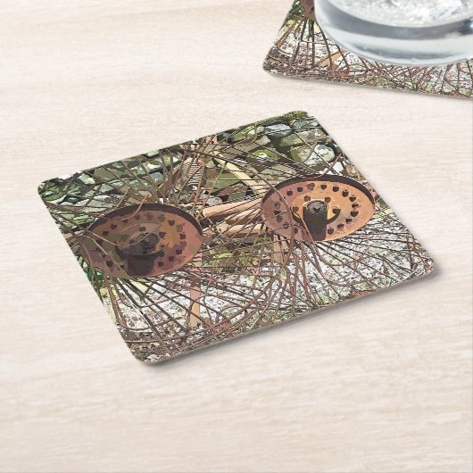 LANDWIRTSCHAFT RECHTECKIGER PAPPUNTERSETZER (angewinkelt)