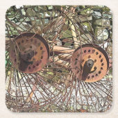 LANDWIRTSCHAFT RECHTECKIGER PAPPUNTERSETZER (Vorderseite)