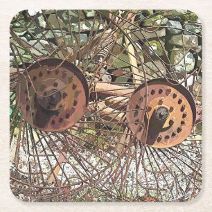 LANDWIRTSCHAFT RECHTECKIGER PAPPUNTERSETZER