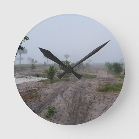 LANDWIRTSCHAFT RUNDE WANDUHR (Vorderseite)