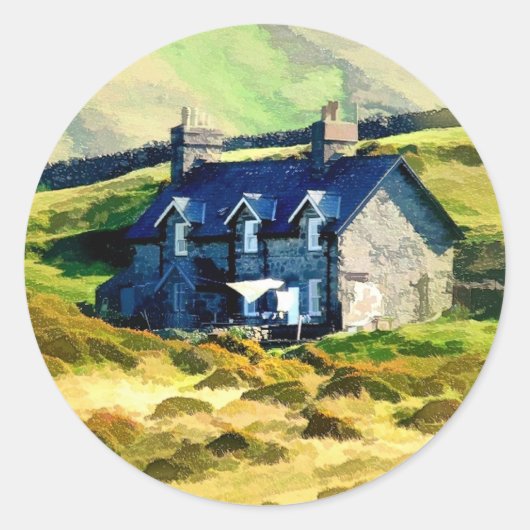 LANDWIRTSCHAFT RUNDER AUFKLEBER (Vorderseite)