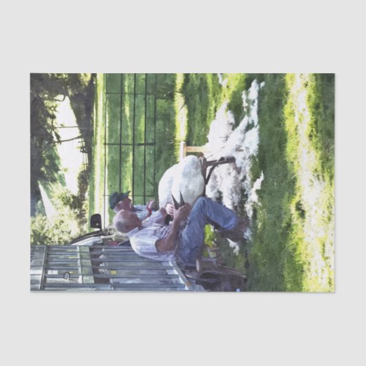 LANDWIRTSCHAFT SEIDENPAPIER (Vorderseite)