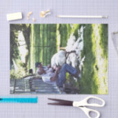 LANDWIRTSCHAFT SEIDENPAPIER (Handwerk)