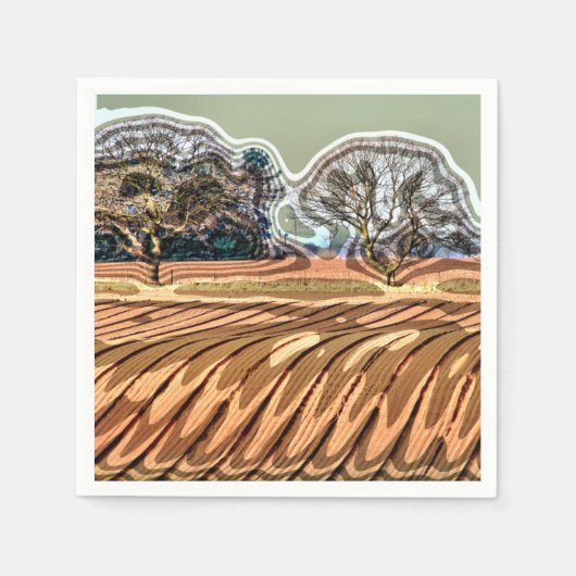 LANDWIRTSCHAFT SERVIETTE (Vorderseite)