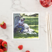 LANDWIRTSCHAFT SERVIETTE (Beispiel)