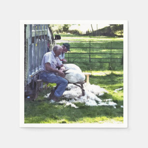 LANDWIRTSCHAFT SERVIETTE