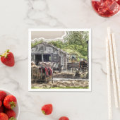 LANDWIRTSCHAFT SERVIETTE (Beispiel)