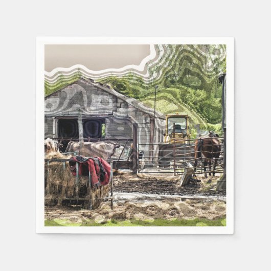 LANDWIRTSCHAFT SERVIETTE (Vorderseite)