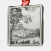 Landwirtschaft Silbernes Ornament (Links)