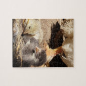 Landwirtschaft, Tier, Kunst, Baby, Schnabel, Vogel Puzzle (Horizontal)