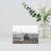 LANDWIRTSCHAFT VISITENKARTE (Stehend Vorderseite)