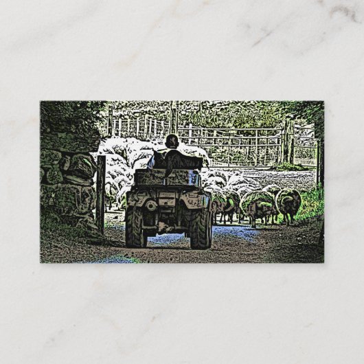 LANDWIRTSCHAFT VISITENKARTE (Vorderseite)