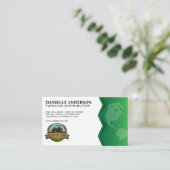 Landwirtschaft | Weltkarte Visitenkarte (Stehend Vorderseite)