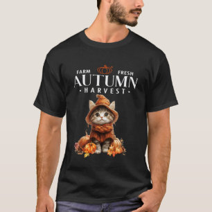 Landwirtschaftlich Frischer Herbst Ernte Waldkreat T-Shirt