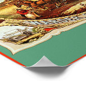 Landwirtschaftliche Arbeiten in Lagonda Poster (Ecke)