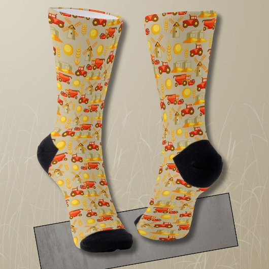 Landwirtschaftliche Ausrüstung Weizenanbau Socken