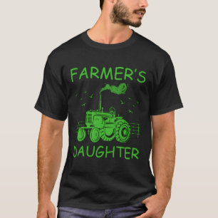 Landwirtschaftliche Bauer-Tochter-Traktor Bauer To T-Shirt
