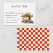 Landwirtschaftliche Bauernmarktbücher für Kinder Begleitkarte (Vorne/Hinten)