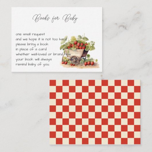 Landwirtschaftliche Bauernmarktbücher für Kinder Begleitkarte (Vorne/Hinten)