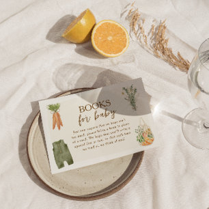 Landwirtschaftliche Bauernmarktbücher für Kinder Begleitkarte