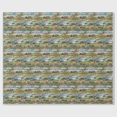 Landwirtschaftliche Bauernplanung Geschenkpapier (Flach)